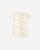 QUINCY MAE ZIP SHORT SLEEVE SLEEPER CONSTRUCTION TRUCKS
