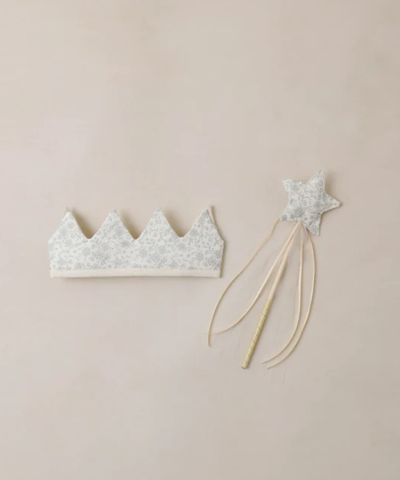 NORALEE CROWN AND WAND - SKY FLORAL