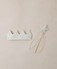 NORALEE CROWN AND WAND - SKY FLORAL