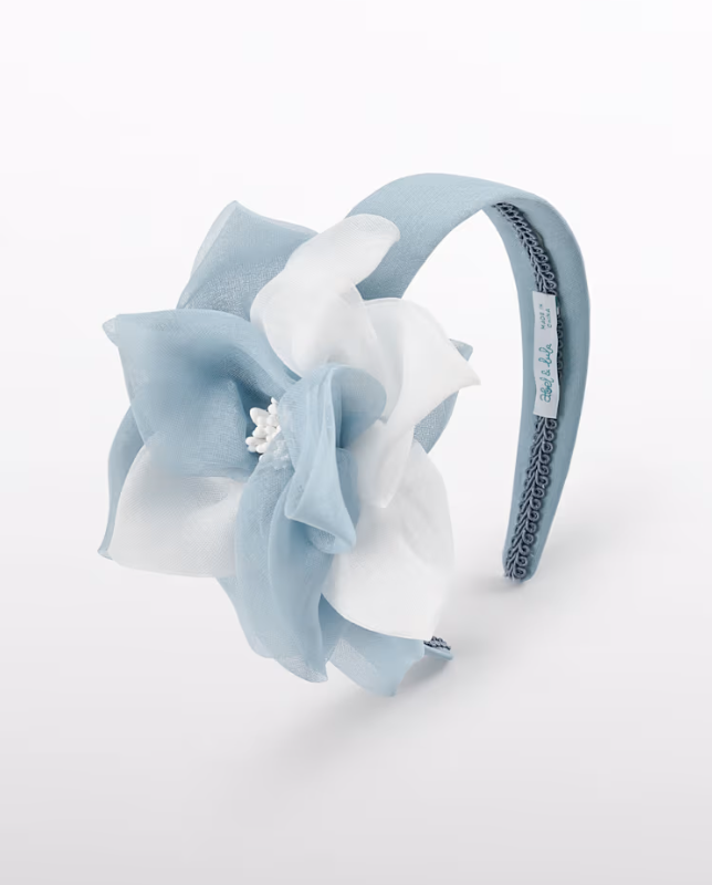 ABEL & LULA ORGANZA FLOWER DIADEM