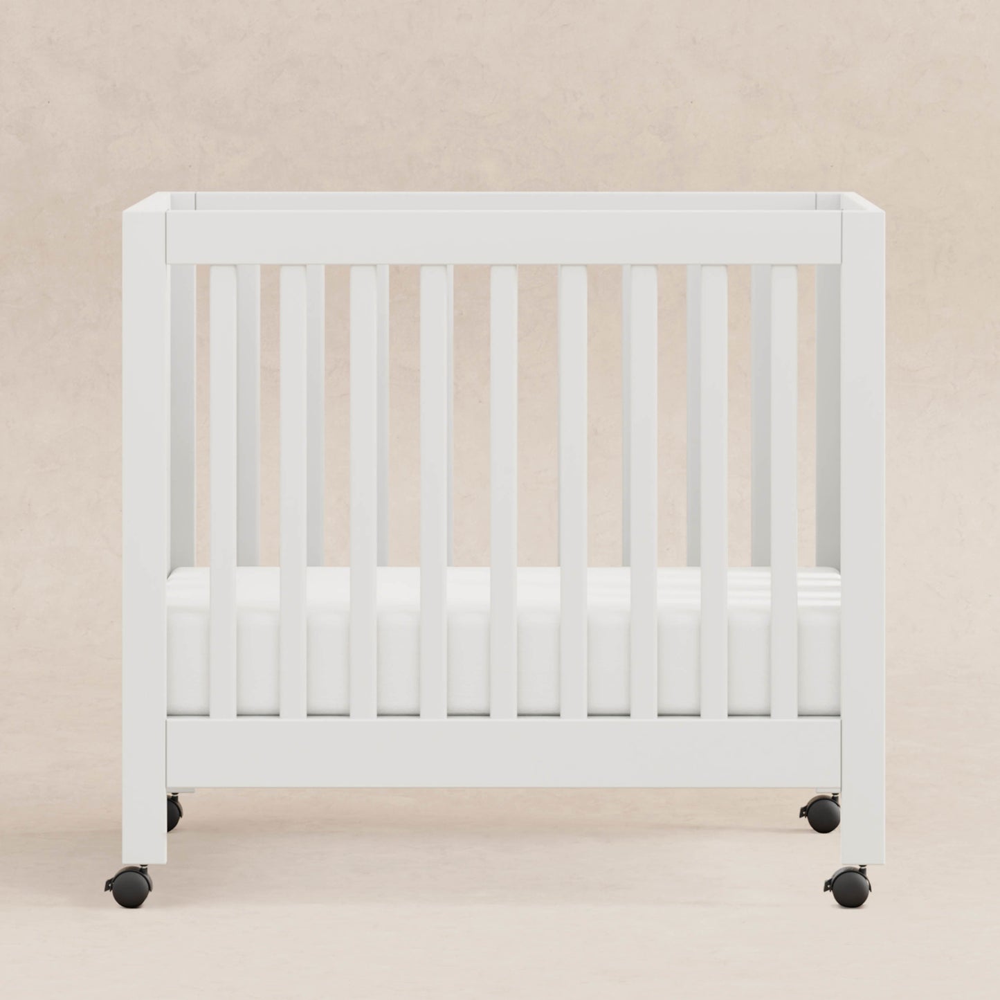 Origami Mini Crib in Light Sage