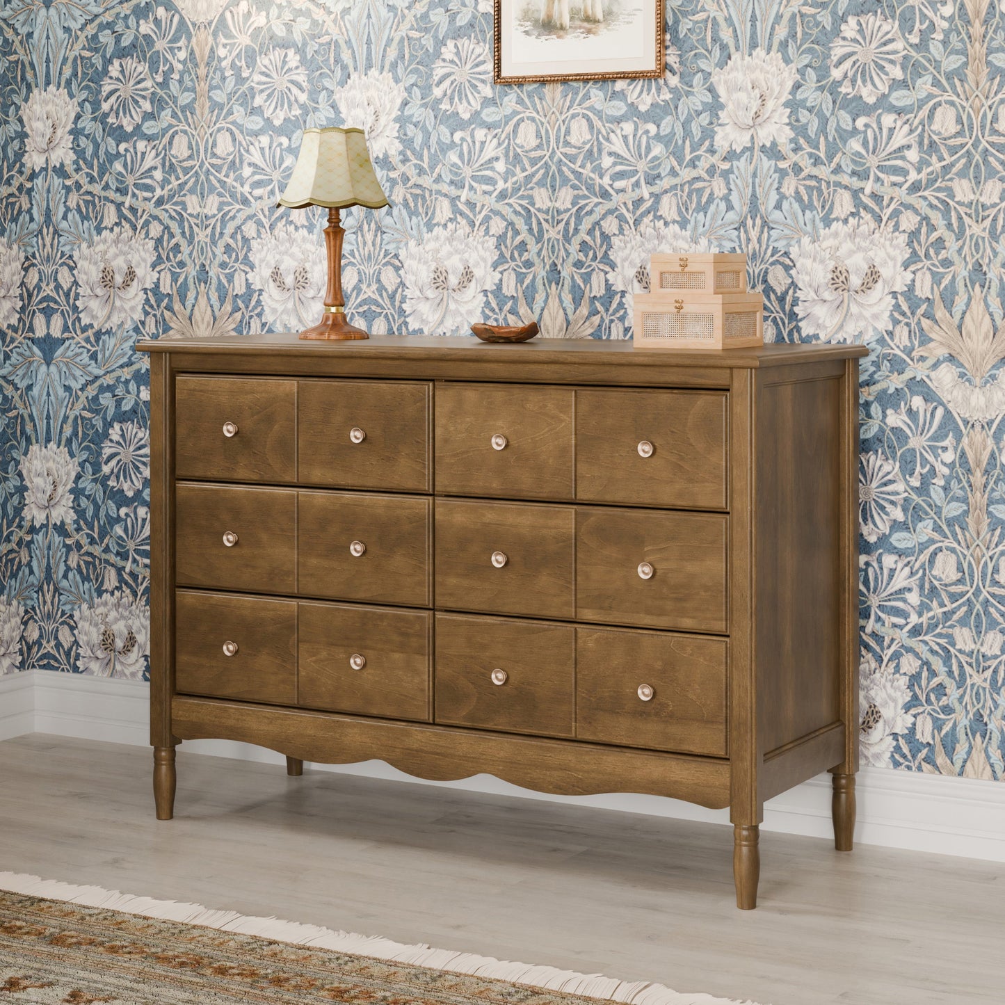 Liberty 6-Drawer Assembled Dresser in Cove Blue