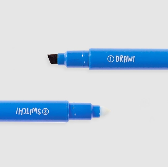 SWITCH-EROO! COLOR-CHANGING MARKERS (SET OF 12)