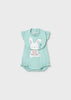 MAYORAL NEWBORN GIRL ROMPER WITH BIB SET