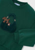 MAYORAL GIRL PUPPY SWEATSHIRT