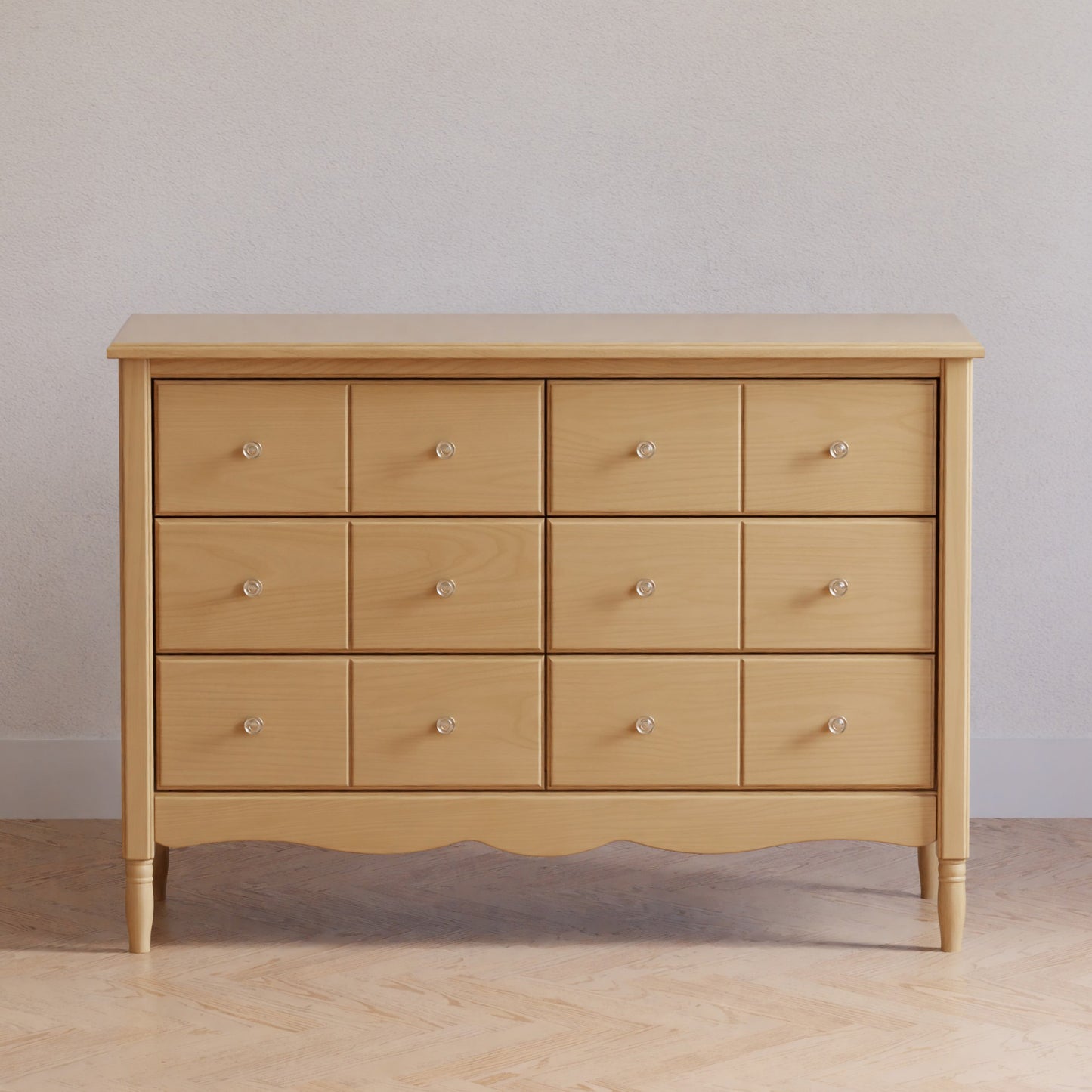 Liberty 6-Drawer Assembled Dresser in Warm White