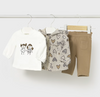 MAYORAL GIRL 3-PIECE SET PEANUT