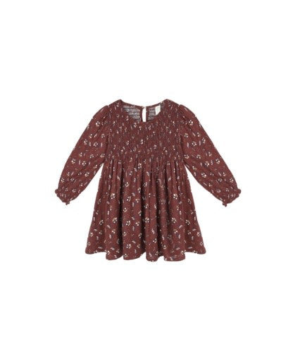 RYLEE & CRU CAPRI DRESS -HARVEST BERRY