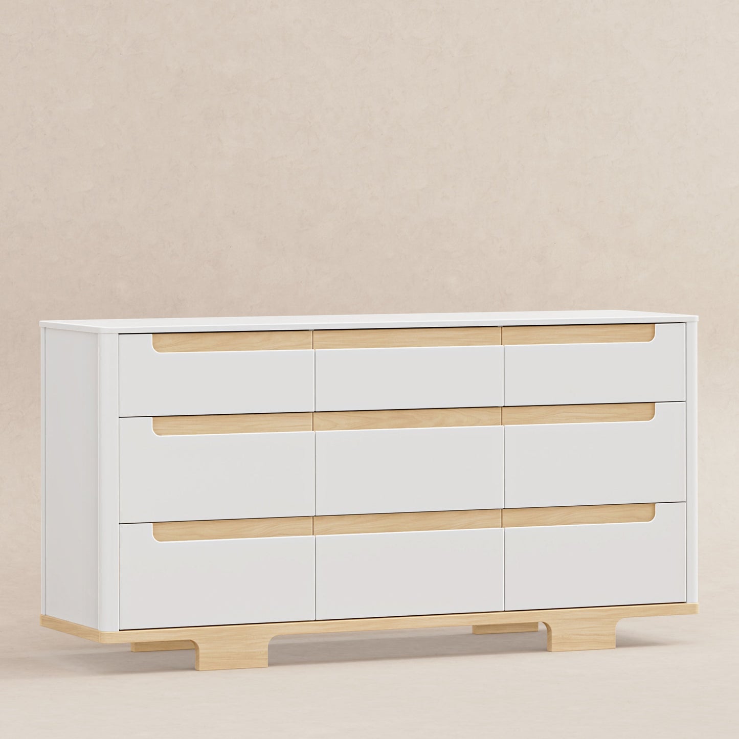 Yuzu 9-Drawer Dresser, Assembled in Natural Walnut
