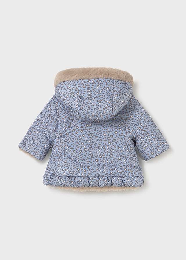 MAYORAL GIRL REVERSIBLE COAT - DREAM BLUE