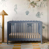 BABYLETTO SWELL 4-IN-1 CONVERTIBLE CRIB WITH TODDLER BED CONVERSION KIT