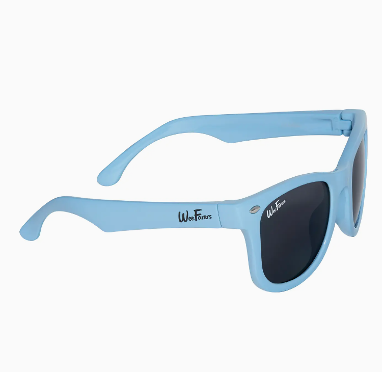 WEEFARERS POLARIZED BLUE  SUNGLASSES