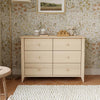 BABYLETTO SPROUT 6-DRAWER DOUBLE DRESSER