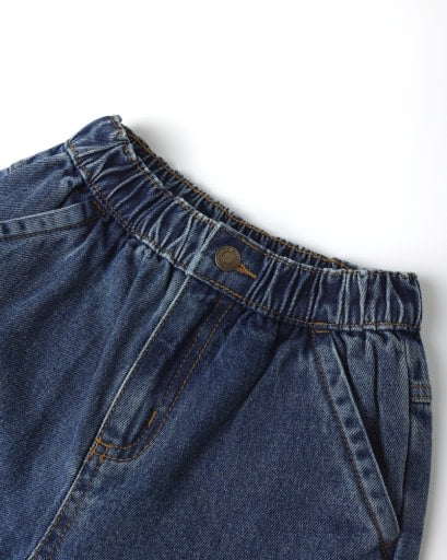 RYLEE & CRU BAGGY PRINT - INDIGO