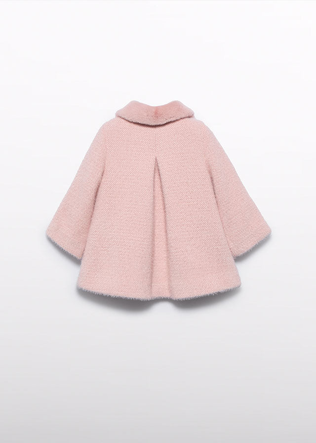 ABEL & LULA BABY GIRL TEXTURED KNIT COAT