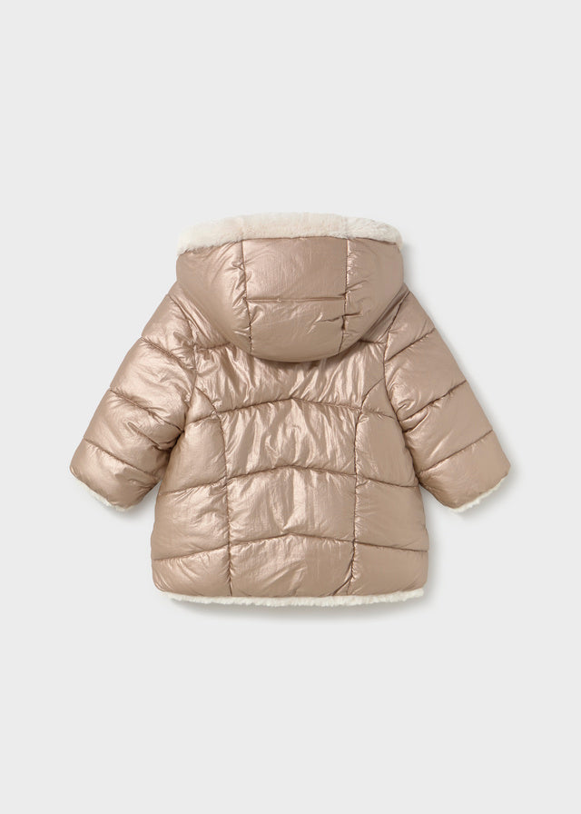 MAYORAL REVERSIBLE FAUX FUR JACKET