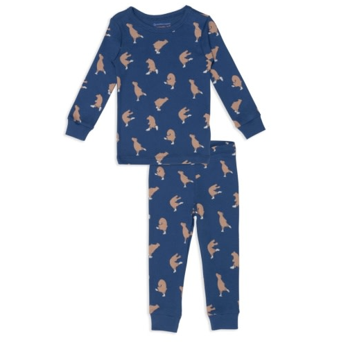 GLIDING THROUGH LIFE ORANIC COTTON  LONG SLEEVE PJ