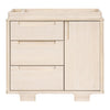 Yuzu 3-Drawer Changer Dresser in White/Natural