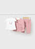 MAYORAL NEWBORN GIRL 3-PIECE TRACKSUIT