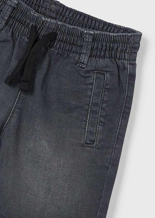 MAYORAL GREY DENIM SHORTS