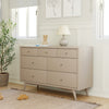 Palma 7-Drawer Double Dresser, Assembled in Warm White