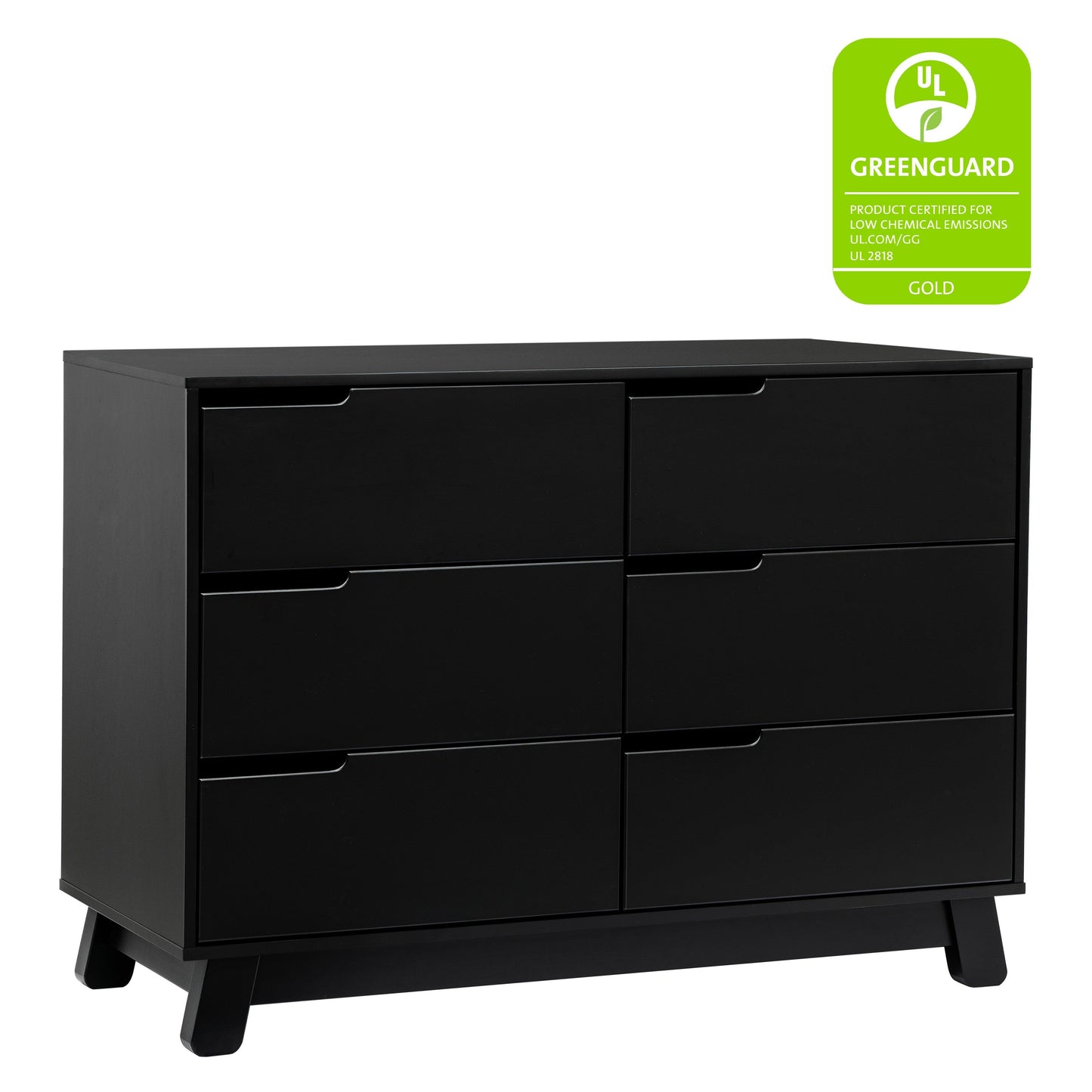 Hudson 6-Drawer Double Dresser, Assembled in Honey