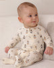 QUINCY MAE BAMBOO ZIP FOOTIE COSTUME KITTENS