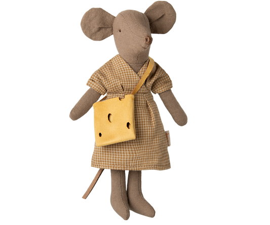MAILEG DRESS AND BAG, MUM MOUSE