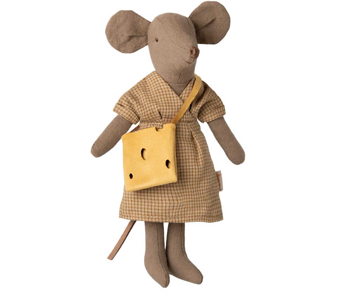 MAILEG DRESS AND BAG, MUM MOUSE