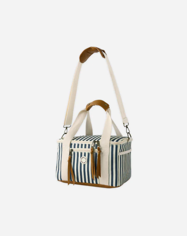 RYLEE + CRU COOLER BAG NAVY STRIPE
