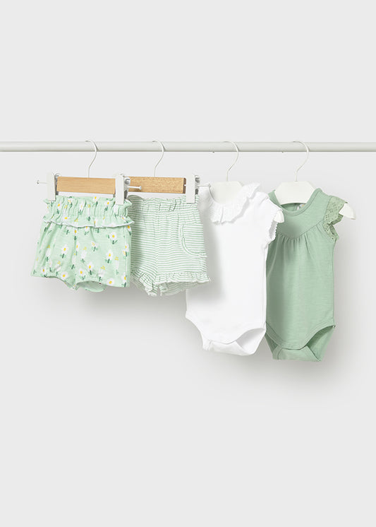 MAYORAL NEWBORN GIRL 2-PIECE SET
