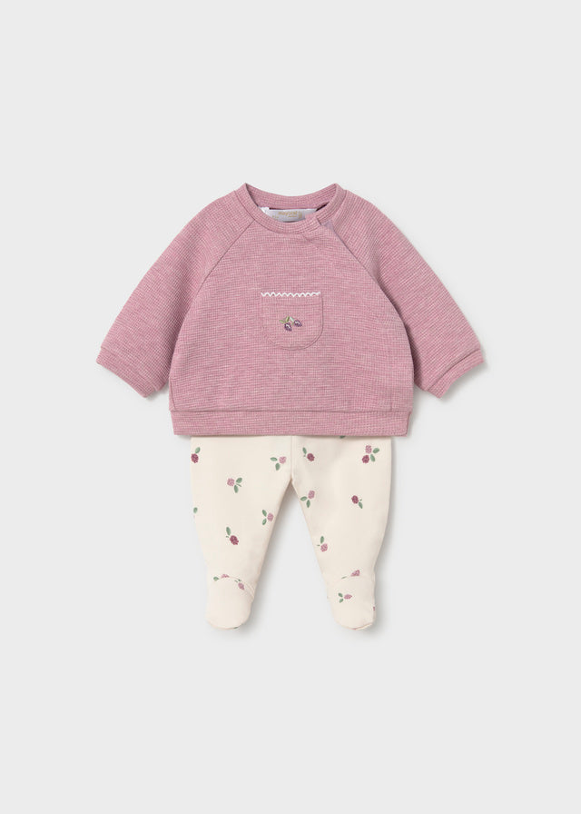 MAYORAL GIRL PANTS AND SWEATSHIRT SET