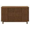 Pogo Tambour Assembled Dresser in Olive