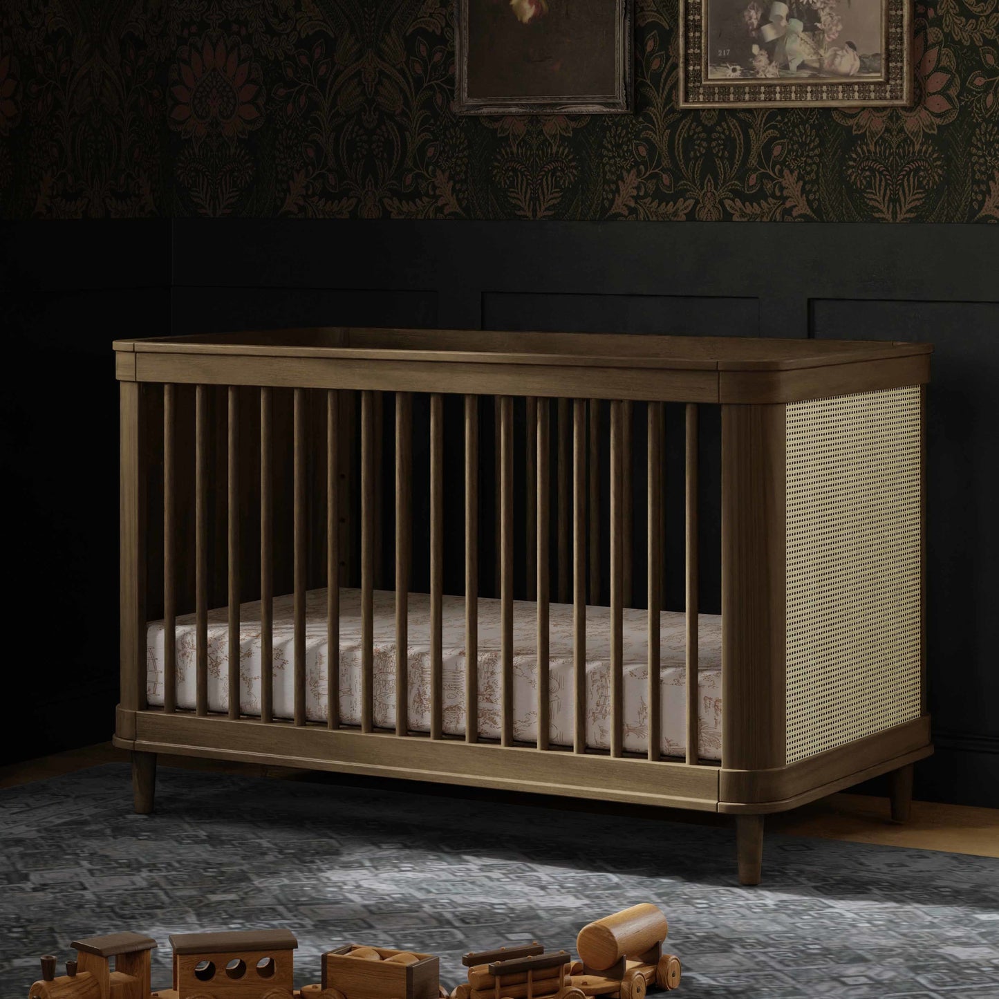 NAMESAKE MARIN WITH CANE 3-IN-1 CONVERTIBLE CRIB