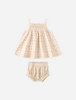 QUINCY MAE SMOCKED TANK + BLOOMER SET - STRAWBERRIES