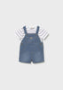 MAYORAL BOY DUNGAREE AND T-SHIRT SET