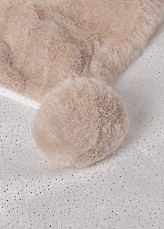 MAYORAL BABY PLUSH BLANKET - BEIGE