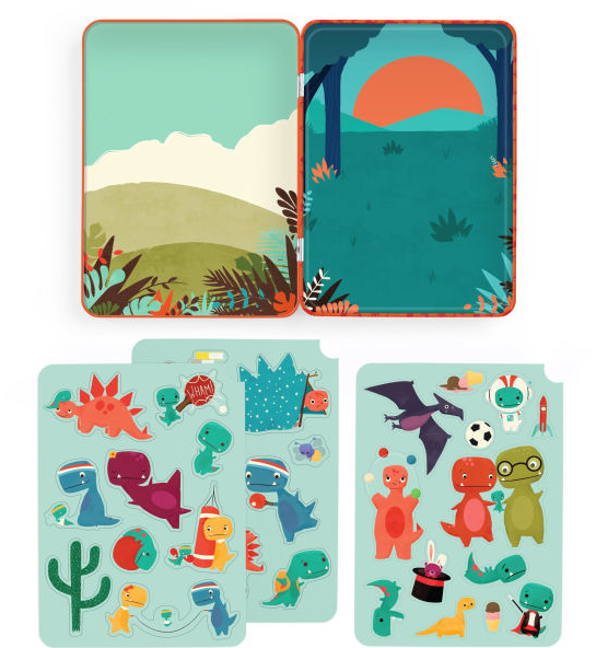 TINY T REX MAGNETIC PLAY SET