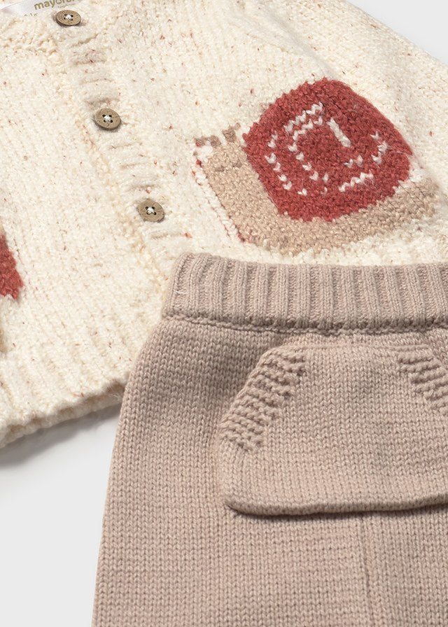 MAYORAL BABY UNISEX 3-PIECE SNAIL PRINT SET