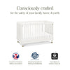 NAMESAKE TANNER 3-IN-1 CONVERTIBLE CRIB - WARM WHITE