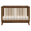 Scoot 3-in-1 Convertible Crib w/ToddlerBedConversion Kit in White/WashedNatural