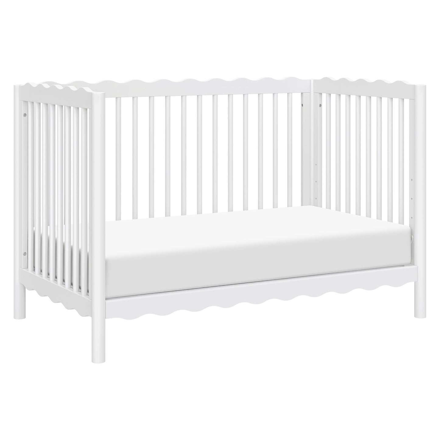 BABYLETTO SWELL 4-IN-1 CONVERTIBLE CRIB WITH TODDLER BED CONVERSION KIT