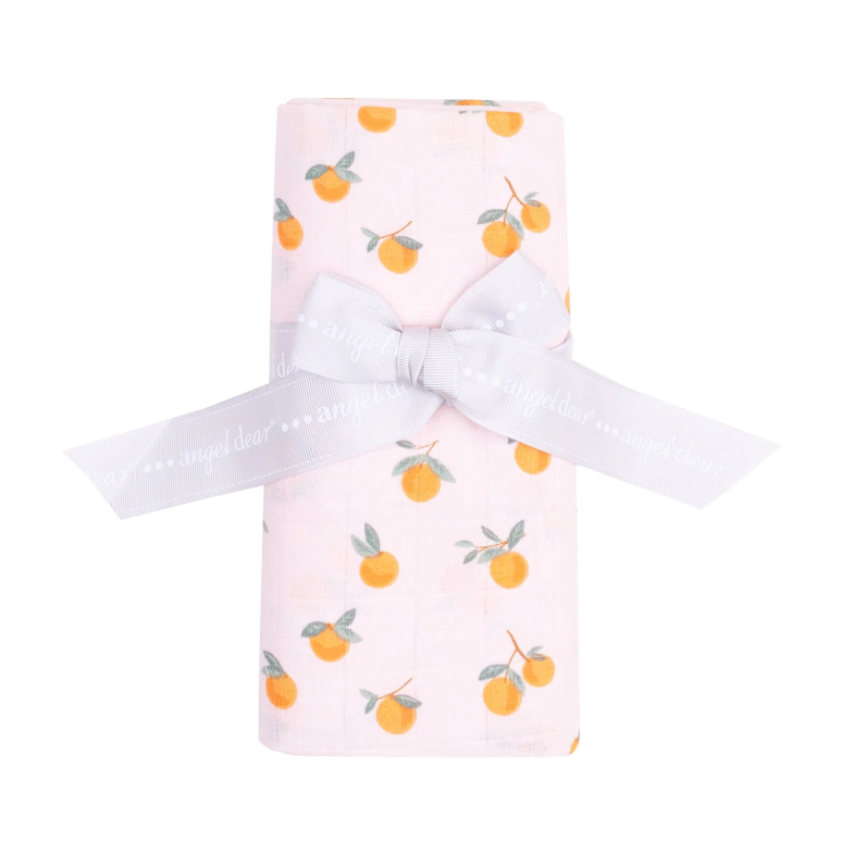 SWEET CLEMENTINES SWADDLE BLANKET