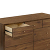 Palma 7-Drawer Double Dresser, Assembled in Warm White