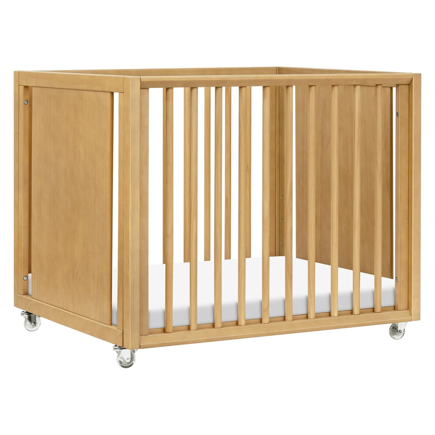 BABYLETTO PALMA 8-IN-1 CONVERTIBLE ALL-STAGES CRIB WITH BASSINET & TODDLER BED KIT