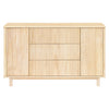 Pogo Tambour Assembled Dresser in Olive
