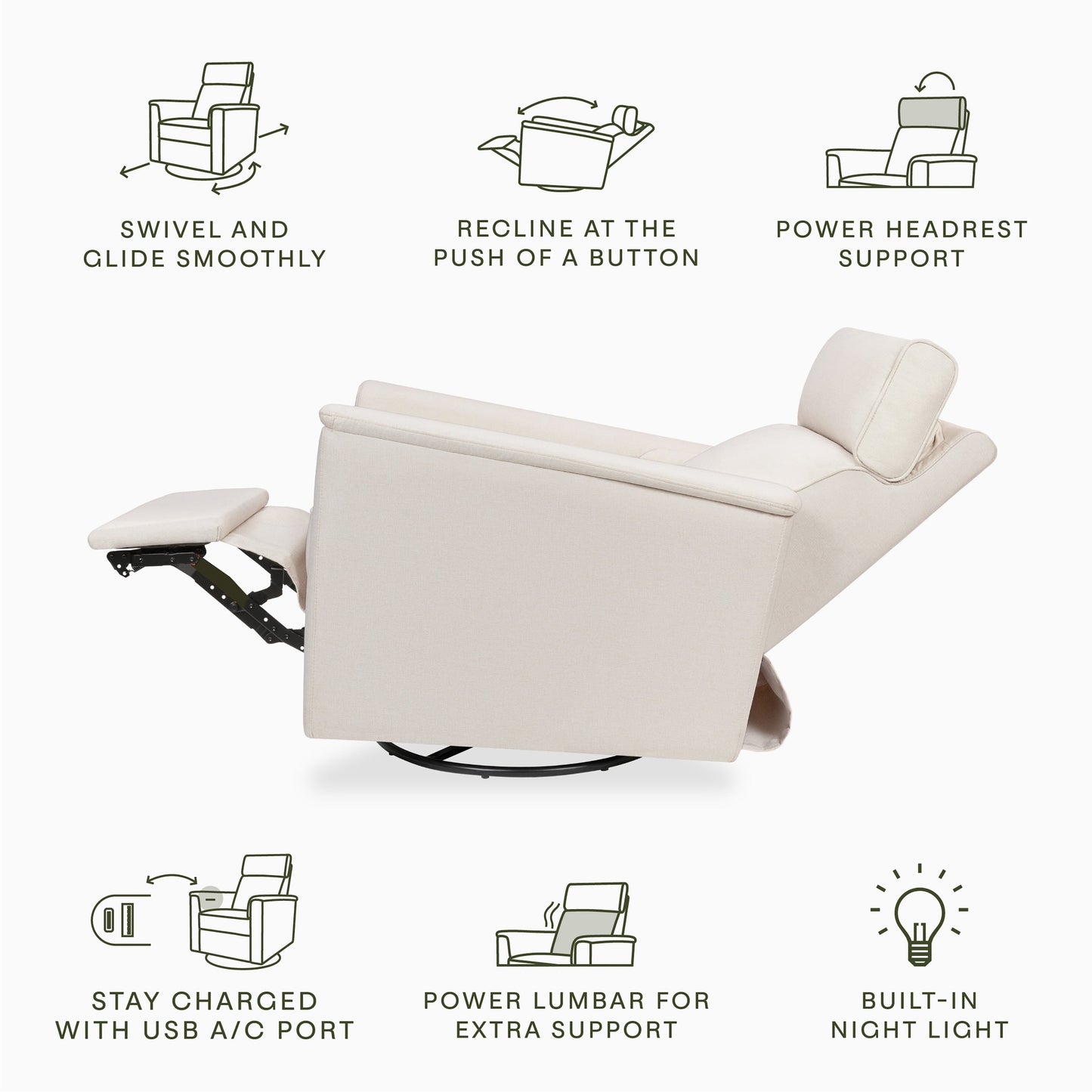 NAMESAKE WILLA PRO POWER RECLINER & SWIVEL GLIDER