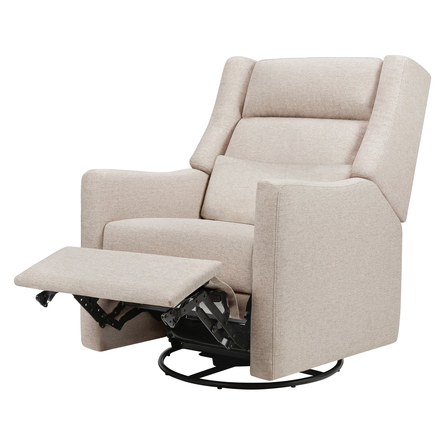 Kiwi Plus Power Glider Recliner w/ Power Headrest in Performance Beach Eco-Weave