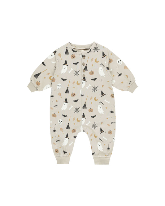 QUINCY MAE RELAXED FLEECE JUMPSUIT HALLOWEEN