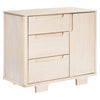 Yuzu 3-Drawer Changer Dresser in White/Natural